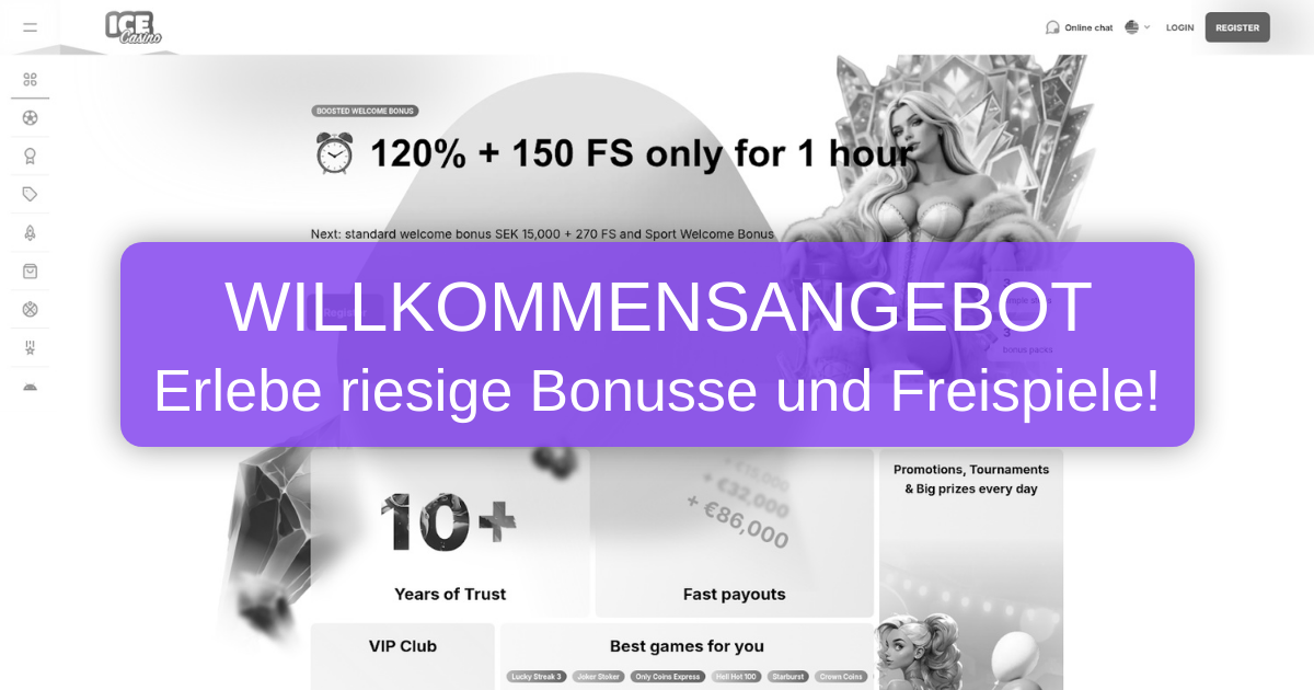Ice Casino Deutschland - Premium Online Spielerlebnis